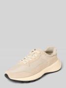 HOFF Sneaker mit Rindsleder Modell 'City' in Sand, Größe 36