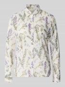 Christian Berg Woman Regular Fit Hemdbluse mit floralem Allover-Print ...