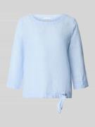 Christian Berg Woman Relaxed Fit Bluse aus Leinen-Mix in Blau, Größe 3...