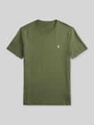 Polo Ralph Lauren Regular Fit T-Shirt aus reiner Baumwolle in Khaki, G...