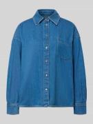 Weekend Max Mara Relaxed Fit Jeansbluse aus reiner Baumwolle Modell 'F...