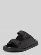 Steve Madden Slides mit Logo-Applikation Modell 'MYKA' in Black, Größe...