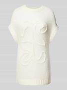 My Essential Wardrobe Pullunder mit Woll-Anteil Modell 'Lingo' in Weis...