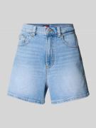 Tommy Jeans Regular Fit Jeansshorts aus Baumwoll-Mix in Hellblau, Größ...