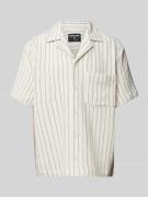 Strellson Freizeithemd mit Allover-Muster Modell 'Noem' in Offwhite, G...