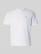 Calvin Klein Jeans T-Shirt mit Label-Badge in Weiss, Größe L