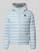 Blauer Usa Steppjacke mit Zweiwege-Reißverschluss Modell 'Charles' in ...