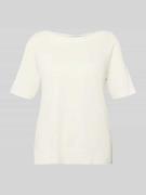 Marc O'Polo Regular Fit T-Shirt aus Lyocell-Baumwoll-Mix in Weiss, Grö...