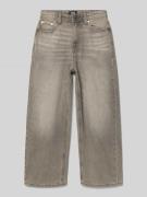 Jack & Jones Jeans im Used-Look Modell 'ALEX' in Hellgrau, Größe 146