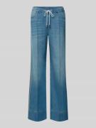 Marc Cain Wide Fit Jeans mit Lyocell-Anteil in Hellblau Melange, Größe...