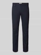 Brax Hose mit Label-Patch Modell 'Cadiz' in Marine, Größe 36/34