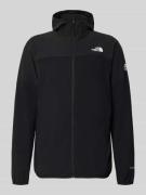 The North Face Jacke mit Logo und Reißverschluss in Black, Größe L