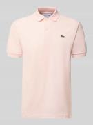 Lacoste Regular Fit Poloshirt aus reiner Baumwolle in Rosa, Größe L