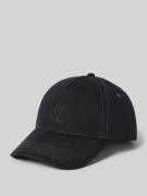 CK Calvin Klein Cap aus Baumwolle mit Logo in Black, Größe 1