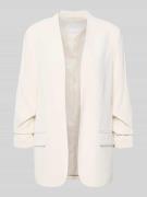 Jake*s Collection Blazer mit Pattentaschen in Ecru, Größe 32