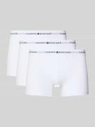Tommy Hilfiger Trunks aus Baumwoll-Mix im 3er-Pack in Weiss, Größe L