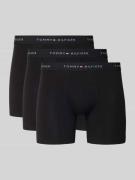 Tommy Hilfiger Pants aus Baumwoll-Mix im 3er-Pack in Black, Größe L