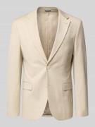 MCNEAL Slim Fit 2-Knopf-Sakko mit Pattentaschen in Beige, Größe 102
