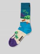 Happy Socks Socken aus Baumwoll-Mix Modell 'POOL SIDE' in Blau, Größe ...