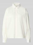 Fynch-Hatton Regular Fit Hemdbluse mit Hemdblusenkragen in Ecru, Größe...