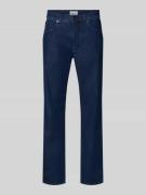 Brax Jeans im Used-Look Modell 'Cadiz' in Dunkelblau, Größe 31/32