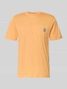 Carhartt Work In Progress Regular Fit T-Shirt mit Logo-Patch in Neon O...