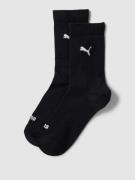 PUMA Socken mit Label-Details im 2er-Pack in Black, Größe 39-42