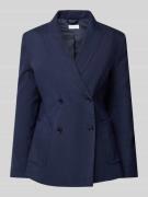 Seidensticker Leinenblazer mit aufgesetzten Taschen in Marine, Größe 4...