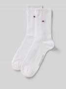 Tommy Hilfiger Socken aus Lyocell-Mix im 2er-Pack in Weiss, Größe 35-3...