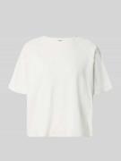 Drykorn Strickshirt aus Baumwoll-Kaschmir-Mix Modell 'MOENY' in Offwhi...