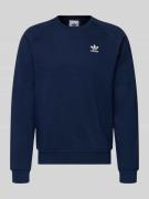 adidas Originals Regular Fit Sweatjacke aus Baumwoll-Mix in Marine, Gr...