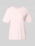 s.Oliver RED LABEL Regular Fit T-Shirt aus reiner Baumwolle in Hellros...