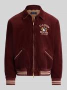 Polo Ralph Lauren Regular Fit Blouson aus Baumwoll-Cord in Rostrot, Gr...
