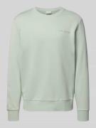 Tom Tailor Regular Fit Sweatshirt aus Baumwoll-Mix in Lind, Größe L