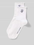 Tommy Hilfiger Socken aus Baumwoll-Mix im 2er-Pack in Weiss, Größe 35-...