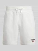 Polo Ralph Lauren Regular Fit Sweatshorts aus Baumwoll-Mix in Offwhite...