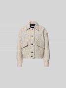 Iro Regular Fit Jacke mit Viskose-Anteil in Beige, Größe 38