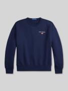 Polo Ralph Lauren Relaxed Fit Sweatshirt aus Baumwoll-Mix in Marine, G...