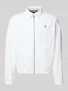Polo Ralph Lauren Regular Fit Blouson aus reiner Baumwolle in Offwhite...