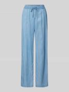 Christian Berg Woman Straight Leg Hose mit Tunnelzug in Ocean, Größe 4...