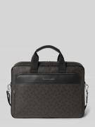 Tommy Hilfiger Laptoptasche mit Allover-Muster Modell 'MONOGRAM' in BL...