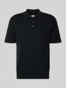 CK Calvin Klein Regular Fit Poloshirt in Strick-Optik Modell 'Supima' ...