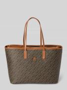 Tommy Hilfiger Shopper mit Logo-Detail Modell 'MONOPLAY LEATHER' in Bl...