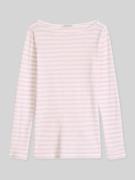 Marc O'Polo Regular Fit Langarmshirt aus reiner Baumwolle in Rosa, Grö...