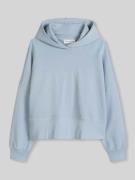 Marc O'Polo Relaxed Fit Hoodie aus reiner Baumwolle in Hellblau, Größe...