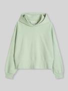 Marc O'Polo Relaxed Fit Hoodie aus reiner Baumwolle in Gruen, Größe L