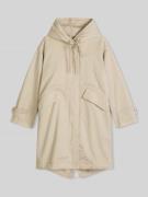 Marc O'Polo Regular Fit Parka aus reiner Baumwolle in Beige, Größe 34