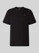 G-Star Raw Regular Fit T-Shirt mit Strukturmuster in Black, Größe L