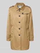 Fuchs Schmitt Trenchcoat mit Ärmelriegeln in Camel, Größe 34