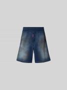 Dsquared2 Baggy Fit Jeansshorts aus Baumwolle in Marine, Größe L